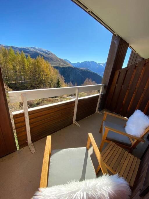 Апартаменты Au Pied Des Pistes Avec Parking Entierement Renove Huez Экстерьер фото